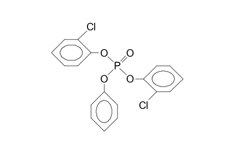 phosphoric acid, bis(o-chlorophenyl) phenyl ester