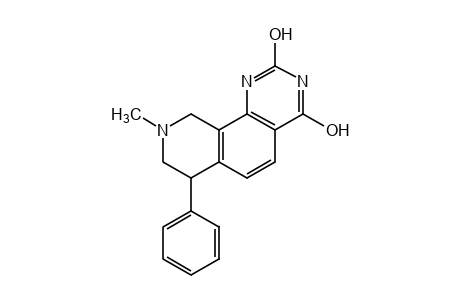 9-METHYL-7-PHENYL-7,8,9,10-TETRAHYDROPYRIDO[4,3-h]QUINAZOLINE-2,4-DIOL