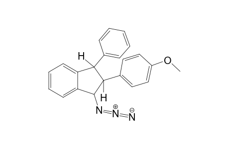 cis-1-Azido-2-(4-methoxyphenyl)-3-phenyl-2,3-dihydro-1H-indene