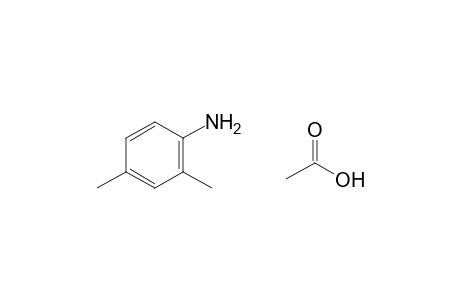 2,4-xylidine, acetate(1:1)(salt)