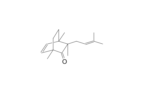 (1RS,3RS,4SR)-1,3,4-TRIMETHYL-3-(3'-METHYLBUT-2'-ENYL)-BICYCLO-[2.2.2]-OCT-5-EN-2-ONE