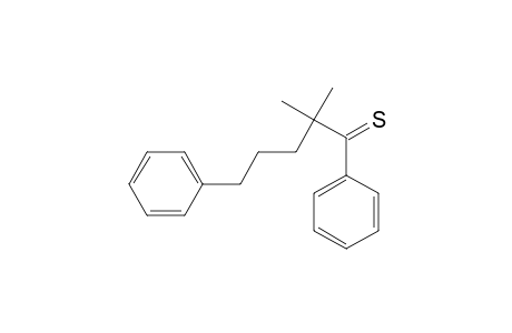 1-Pentanethione, 2,2-dimethyl-1,5-diphenyl-