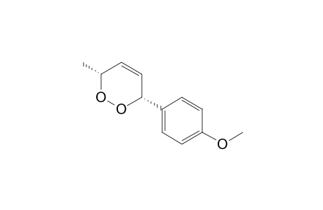 cis-3-Methyl-6-(4-methoxyphenyl)-1,2-dioxacyclohex-4-ene