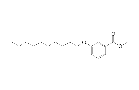m-(decyloxy)benzoic acid, methyl ester