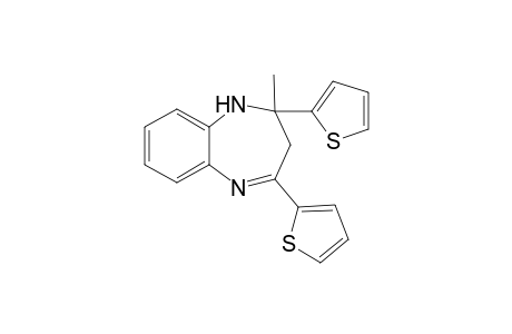 2-Methyl-2,4-bis(thiophen-2-yl)-2,3-dihydro-1H-1,5-benzodiazepine