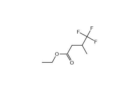 3-methyl-4,4,4-trifluorobutyric acid, ethyl ester