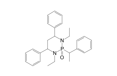 1,3-Diethyl-4,6-diphenyl-2-(1-phenyl-ethyl)-[1,3,2]diazaphosphinane 2-oxide