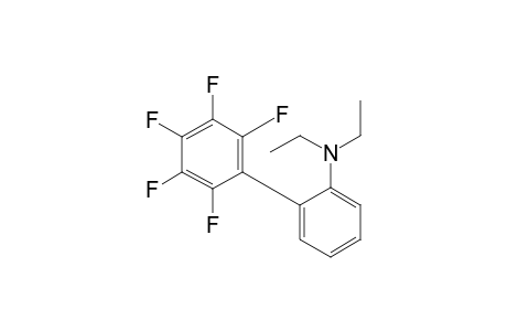 Diethyl-[2-(2,3,4,5,6-pentafluorophenyl)phenyl]amine