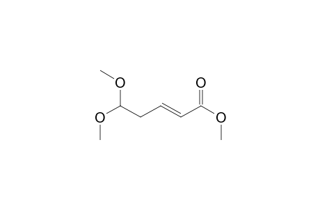 (E)-5,5-dimethoxy-2-pentenoic acid methyl ester