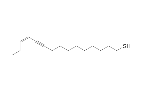 (Z)-12-pentadecen-10-ynethiol