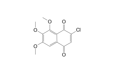 3-CHLORO-5,6,7-TRIMETHOXY-1,4-NAPHTHOQUINONE