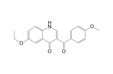 6-ethoxy-3-(4-methoxybenzoyl)-4(1H)-quinolinone