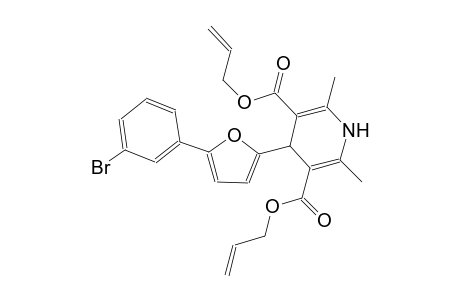 3,5-pyridinedicarboxylic acid, 4-[5-(3-bromophenyl)-2-furanyl]-1,4-dihydro-2,6-dimethyl-, di(2-propenyl) ester