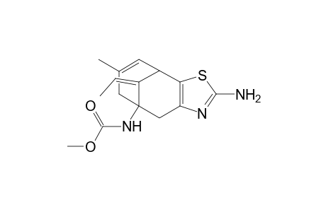 [4-Amino-12-eth-(Z)-ylidene-10-methyl-3-thia-5-aza-tricyclo[6.3.1.0*2,6*]dodeca-2(6),4,10-trien-8-yl]-carbamic acid methyl ester