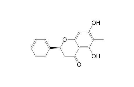 5,7-DIHYDROXY-6-C-METHYL-FLAVANONE