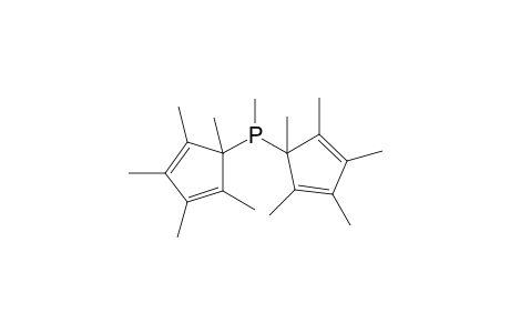 Methylbis(1,2,3,4,5-pentamethyl-2,4-cyclopentadien-1-yl)-phosphane