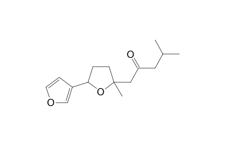 2-Pentanone, 4-methyl-1-(2,3,4,5-tetrahydro-5-methyl[2,3'-bifuran]-5-yl)-