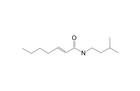 Hept-2-enoylamide, N-3-methylbutyl-