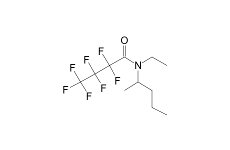 Heptafluorobutyramide, N-(2-pentyl)-N-ethyl-