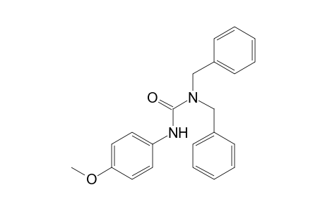 1,1-dibenzyl-3-(p-methoxyphenyl)urea