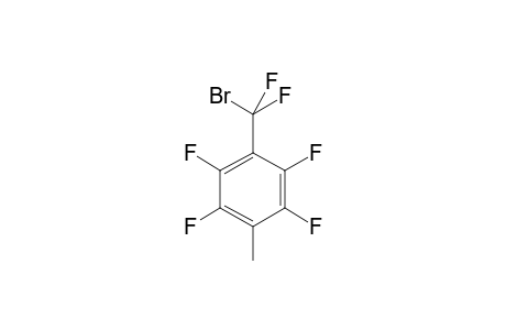 1-(Bromodifluoromethyl)-2,3,5,6-tetrafluoro-4-methylbenzene