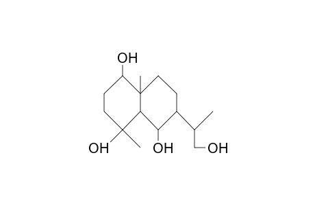 1,4,5-NAPHTALENETRIOL, DECAHYDRO-6-(2-HYDROXY-1-METHYLETHYL)-4,8a-DIMETHYL-