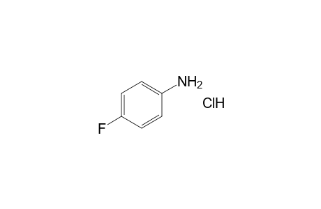 p-fluoroaniline, hydrochloride