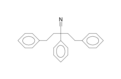 2,4-Diphenyl-2-phenethylbutyronitrile