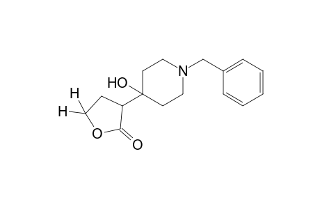 3-(1-benzyl-4-hydroxy-4-piperidyl)dihydro-2(3H)-furanone