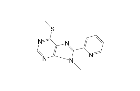 9-methyl-6-(methylthio)-8-(2-pyridyl)-9H-purine