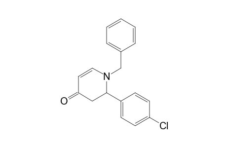 1-benzyl-2-(4-chlorophenyl)-2,3-dihydropyridin-4-one