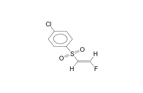 (E)-.alpha.-(p-Chlorophenyl)sulfonyl-.beta.-fluoroethene