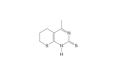 6,7-dihydro-4-methyl-5H-thiopyrano[2,3-d]pyrimidine-2(1H)-thione