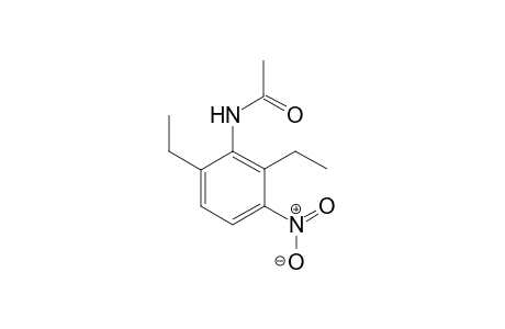 2',6'-diethyl-3'-nitroacetanilide