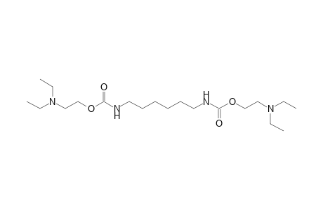 hexamethylenedicarbamic acid, bis[2-(diethylamino)ethyl]ester