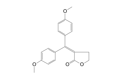 3-[bis(p-methoxyphenyl)methylene)methylene]dihydro-2(3H)-furanone