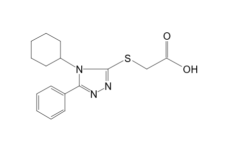 [(4-CYCLOHEXYL-5-PHENYL-4H-1,2,4-TRIAZOL-3-YL)THIO]ACETIC ACID