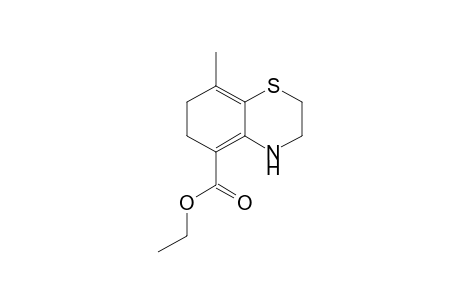 ethyl 8-methyl-3,4,6,7-tetrahydro-2H-1,4-benzothiazine-5-carboxylate