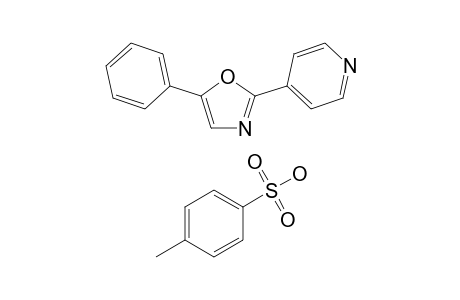 5-Phenyl-2-(4-pyridyl)oxazole, p-toluene-sulfonic acid salt