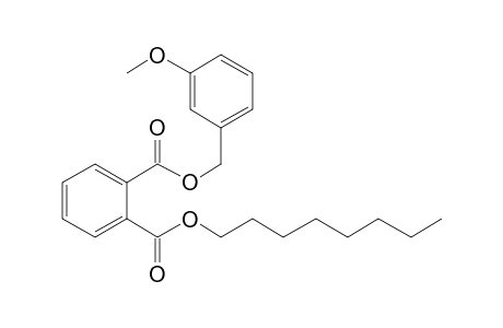 Phthalic acid, 3-methoxybenzyl octyl ester