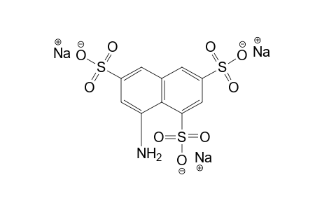 8-amino-1,3,6-naphthalenetrisulfonic acid, trisodium salt