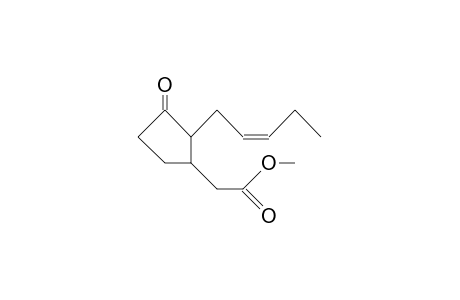 Methyl (3-oxo-2-[(2Z)-2-pentenyl]cyclopentyl)acetate