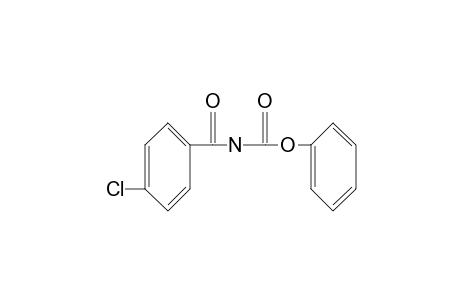 (p-chlorobenzoyl)carbamic acid, phenyl ester