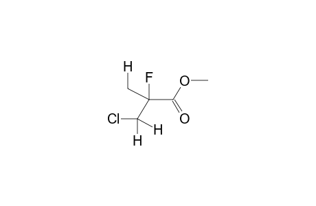 METHYL ALPHA-FLUORO-BETA-CHLOROISOBUTYRATE