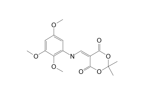 5-(5,7,8-Trimethoxyphenylaminomethylidene)-2,2-dimethylkl-1,3-dioxane-4,6-dione