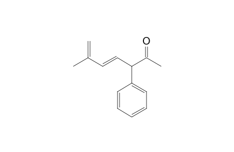 (+-)-(4E)-6-methyl-3-phenylhepta-4,6-dien-2-one