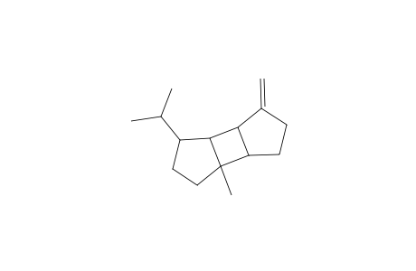 Cyclobuta[1,2:3,4]dicyclopentene, decahydro-3a-methyl-6-methylene-1-(1-methylethyl)-, [1S-(1.alpha.,3a.alpha.,3b.beta.,6a.beta.,6b.alpha.)]-