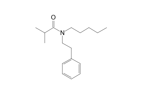 2-Methylpropanamide, N-(2-phenylethyl)-N-pentyl-