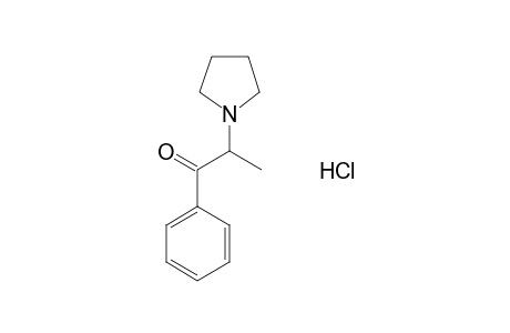α-Pyrrolidinopropiophenone HCl