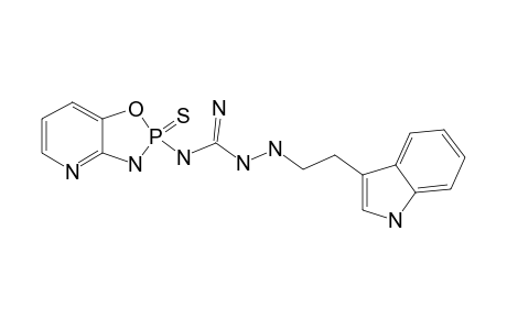 N-[2-(1H,3-INDOLYL)-ETHYL]-N'-(2-THIOXO-2,3-DIHYDRO-2-LAMBDA(5)-PYRIDO-[2,3-D]-[1,3,2]-OXAZA-PHOSPHOL-2-YL)-GUANIDINE